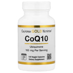 California Gold Nutrition, CoQ10, USP Grade Ubiquinone, 100 mg, 120 Veggie Capsules