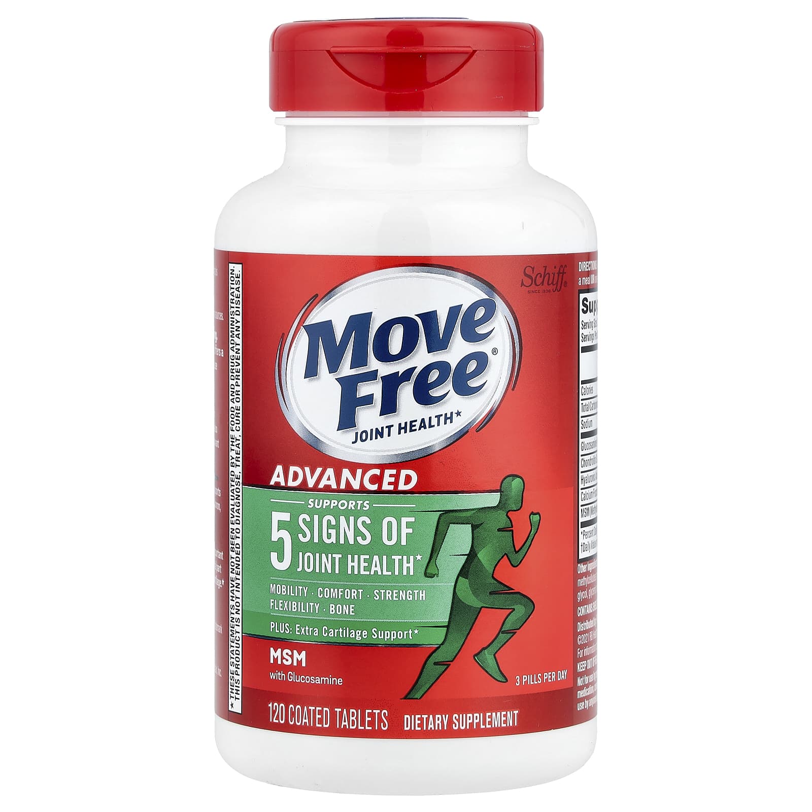 Schiff, Move Free® Joint Health, Advanced, 120 Coated Tablets