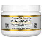 California Gold Nutrition, Buffered Gold C, Non-Acidic Vitamin C Powder, Sodium Ascorbate, 8.40 oz (238 g)