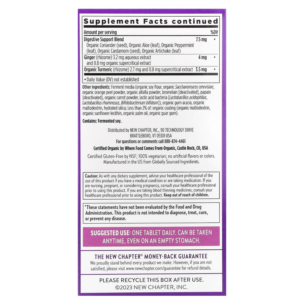 New Chapter, One Daily Every Woman's™ Multivitamin 40+, 72 Vegetarian Tablets