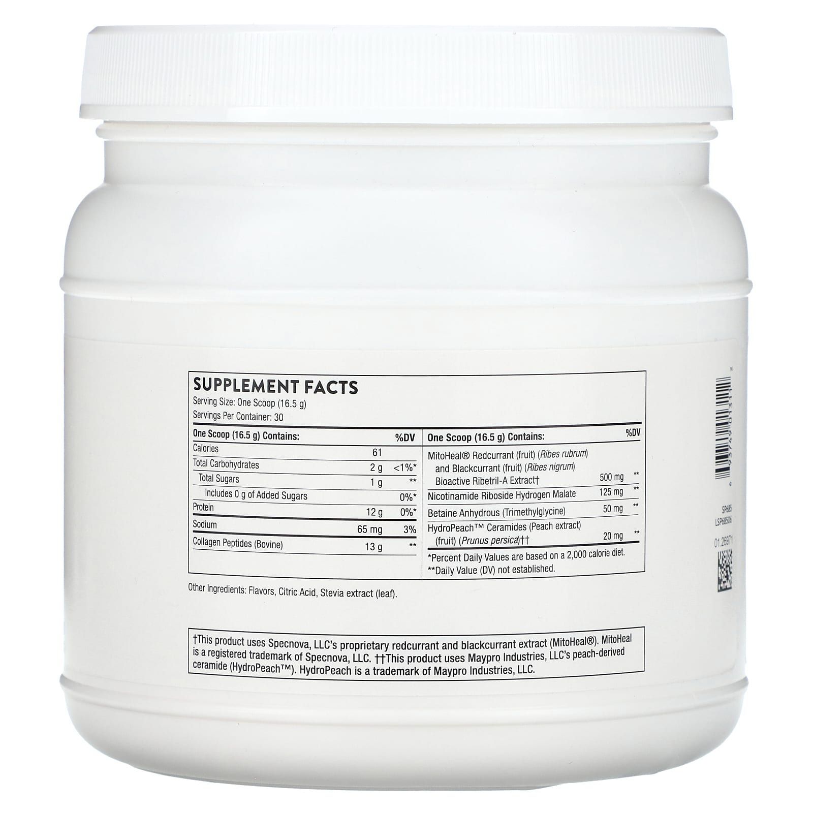 Thorne, Collagen Plus, Passion Berry, 1.09 lb (495 g)