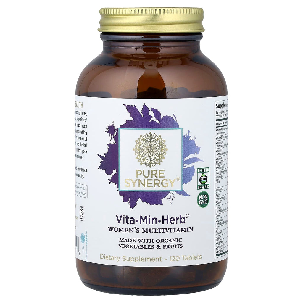 Pure Synergy, Vita-Min-Herb®, Women's Multivitamin, 120 Tablets