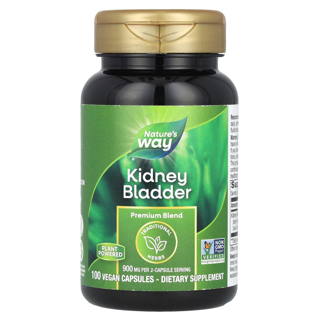 Nature's Way, Kidney Bladder, 100 Vegan Capsules