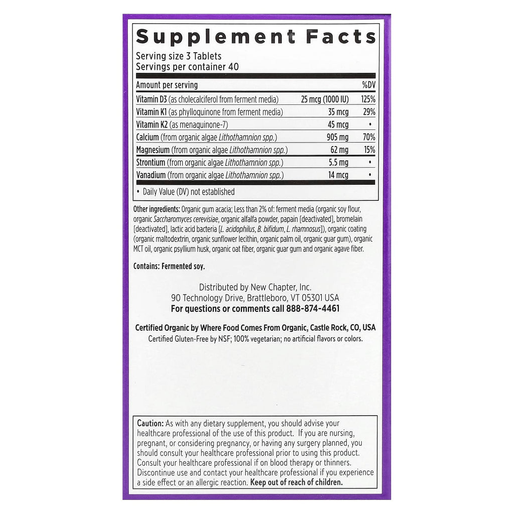New Chapter, Bone Strength Take Care™, 120 Vegetarian Slim Tablets