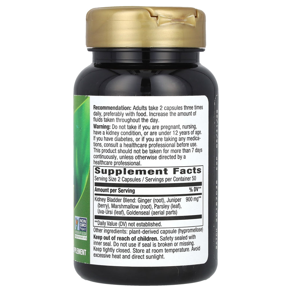 Nature's Way, Kidney Bladder, 100 Vegan Capsules