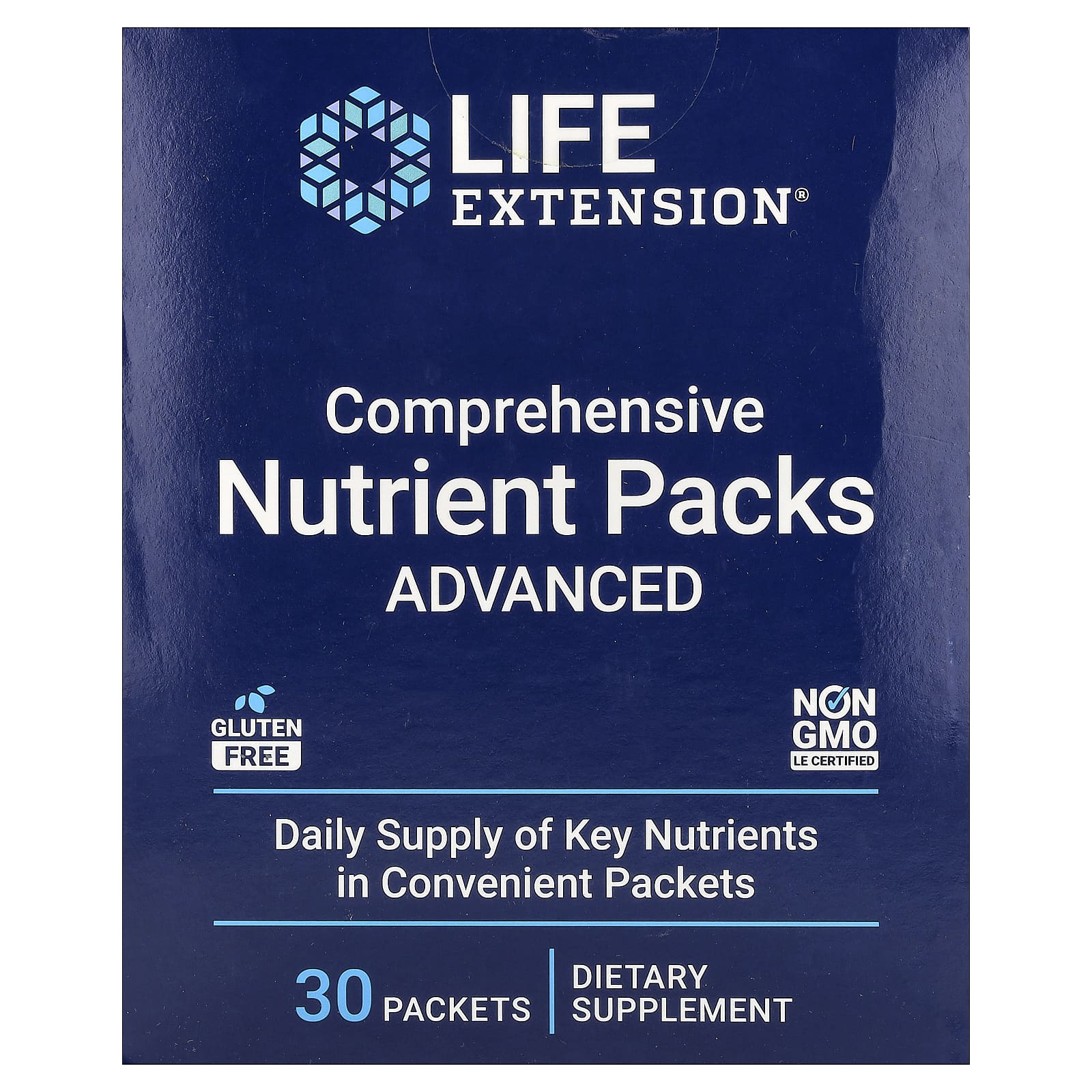 Life Extension, Comprehensive Nutrient Packs, Advanced, 30 Packets