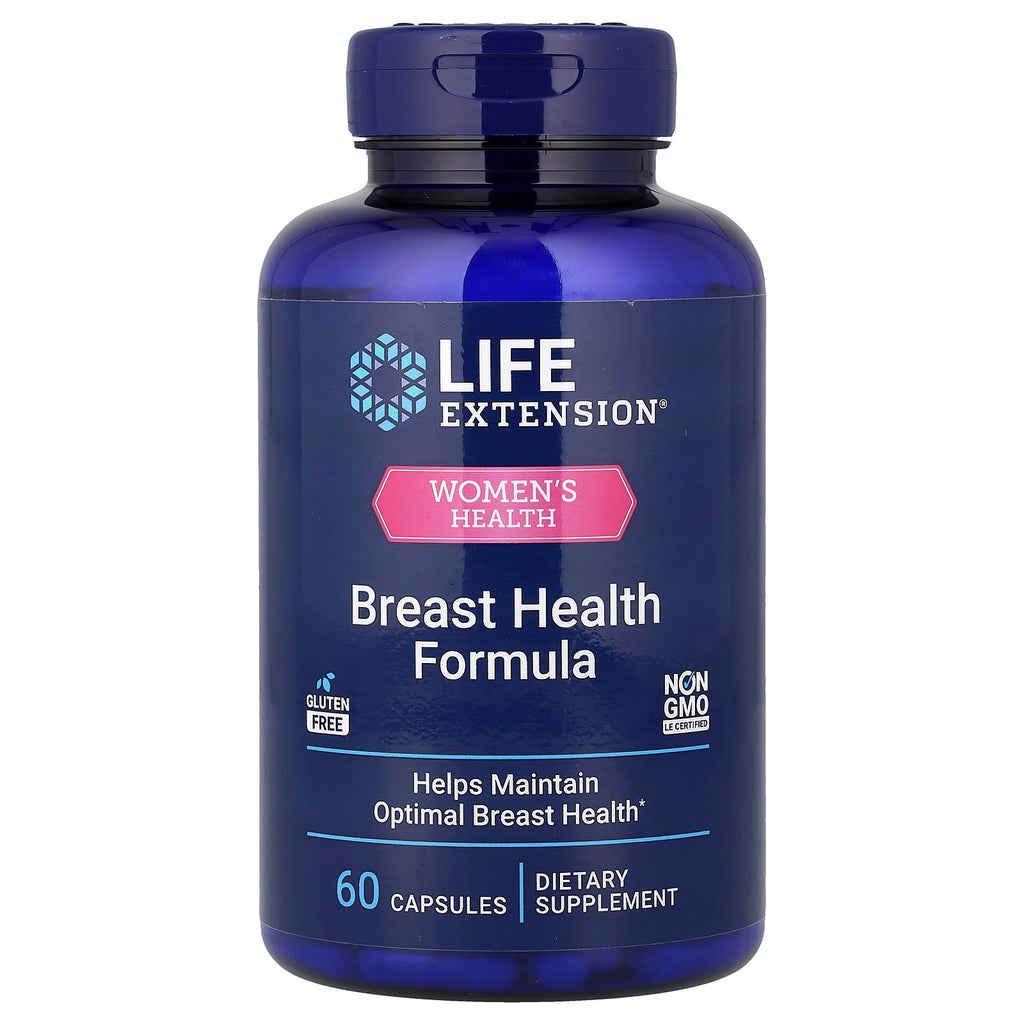 Life Extension, Women's Health, Breast Health Formula, 60 Capsules