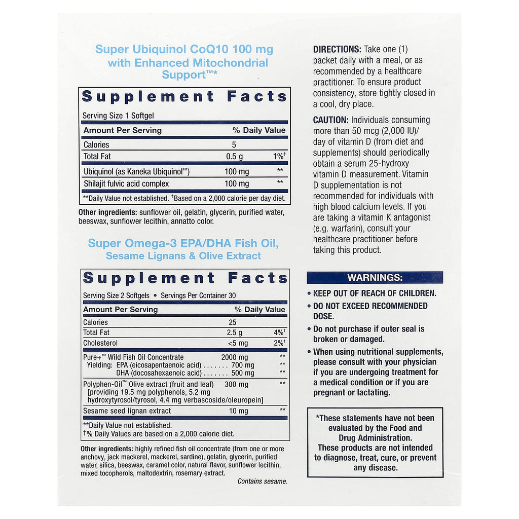 Life Extension, Comprehensive Nutrient Packs, Advanced, 30 Packets