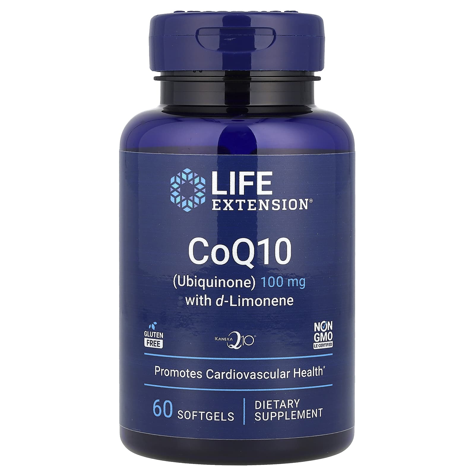 Life Extension, CoQ10 (Ubiquinone) with d-Limonene, 100 mg, 60 Softgels