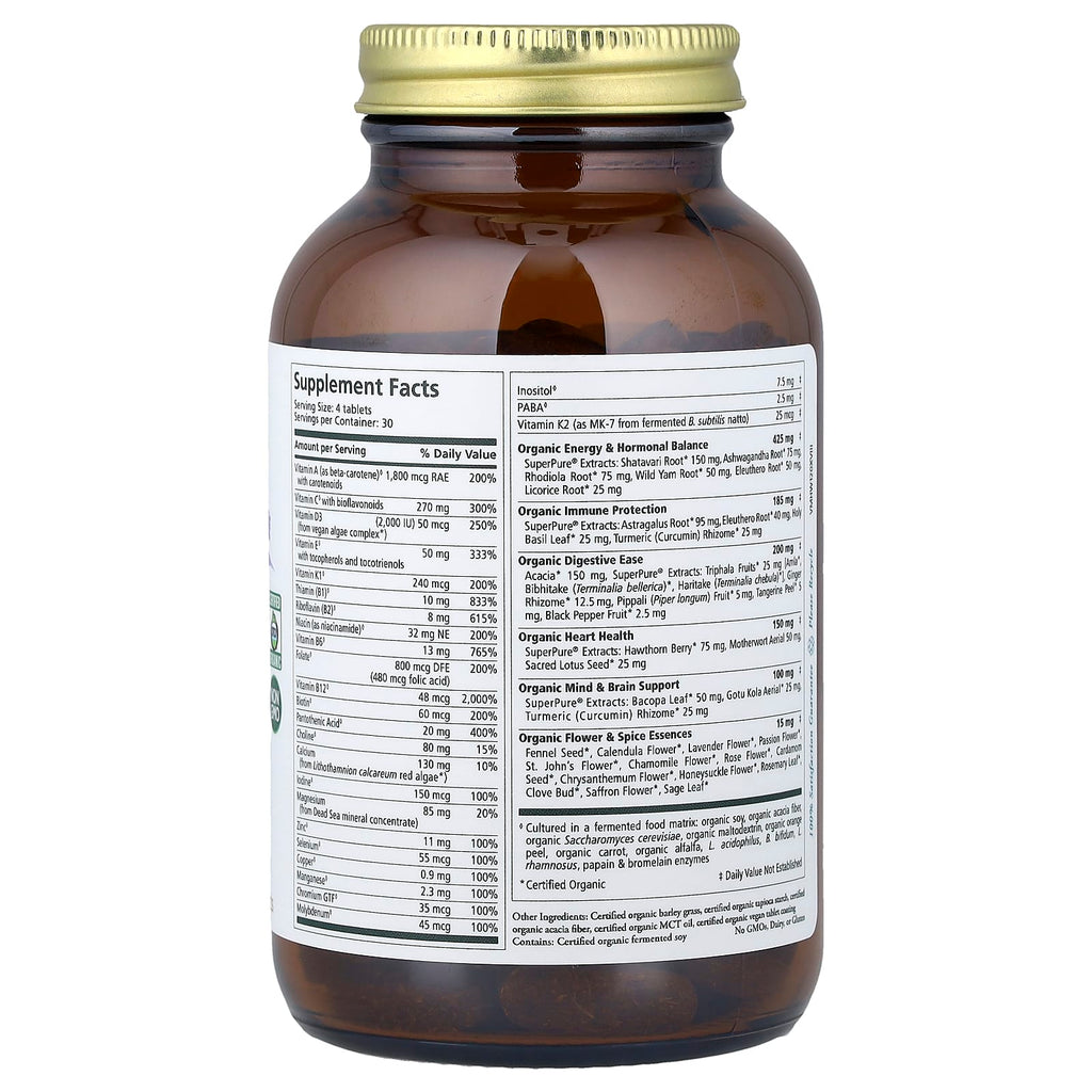 Pure Synergy, Vita-Min-Herb®, Women's Multivitamin, 120 Tablets