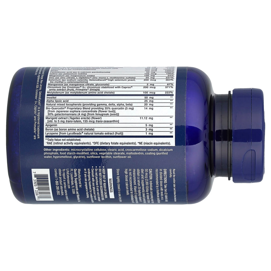 Life Extension, Two-Per-Day Multivitamin, 60 Tablets