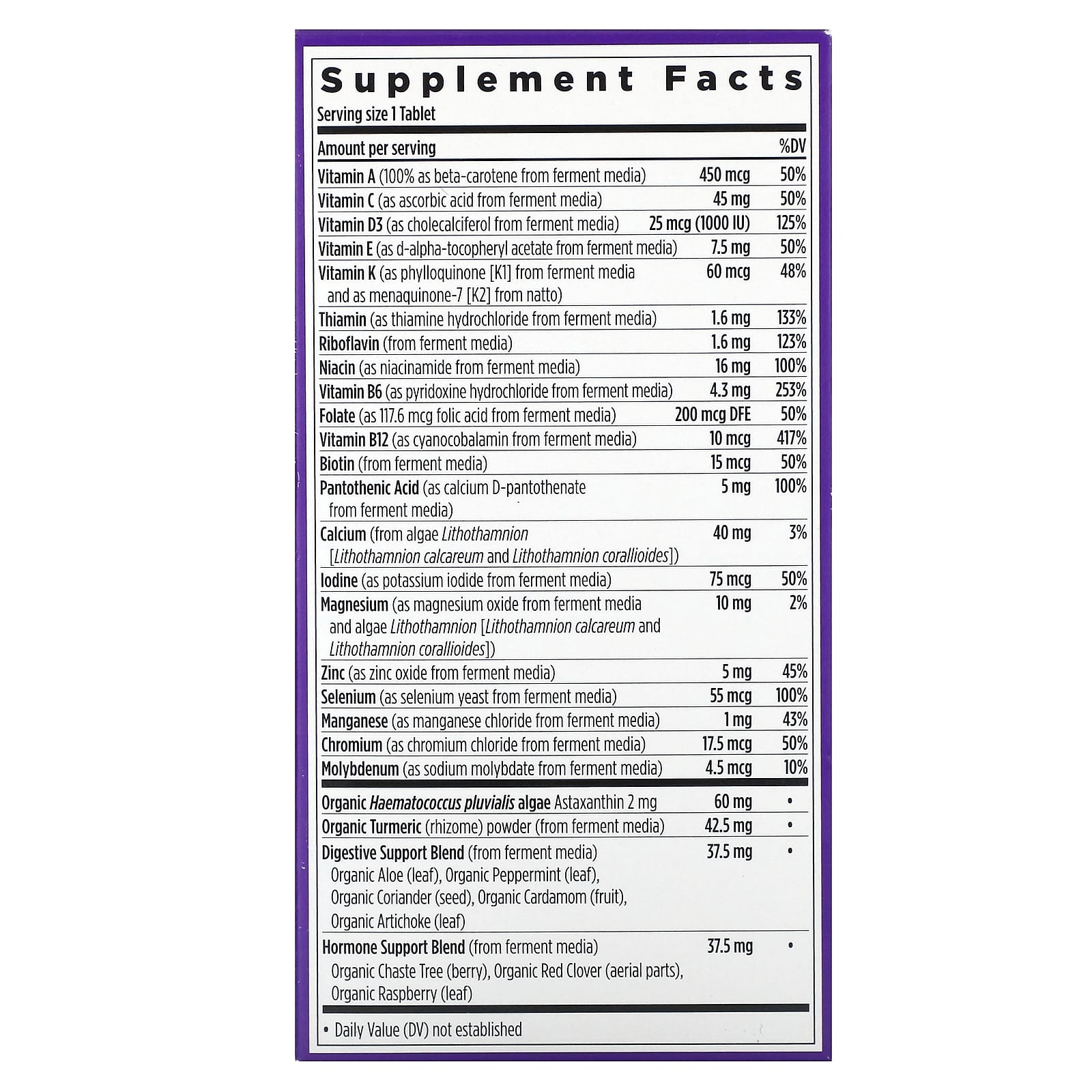New Chapter, Every Woman's One Daily 55+ Multivitamin, 96 Vegetarian Tablets