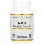 California Gold Nutrition, NMN Flavonoid Complex with Apigenin and Dihydroquercetin, 60 Veggie Capsules