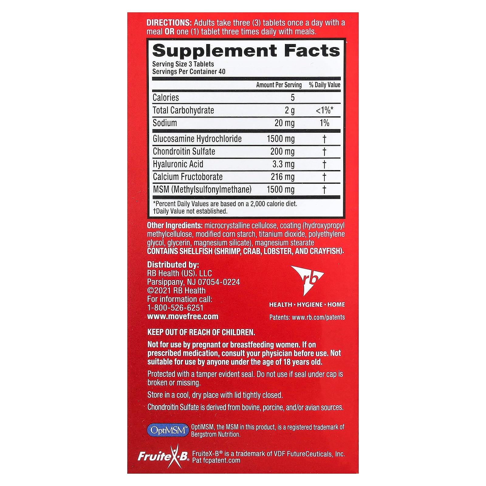 Schiff, Move Free® Joint Health, Advanced, 120 Coated Tablets