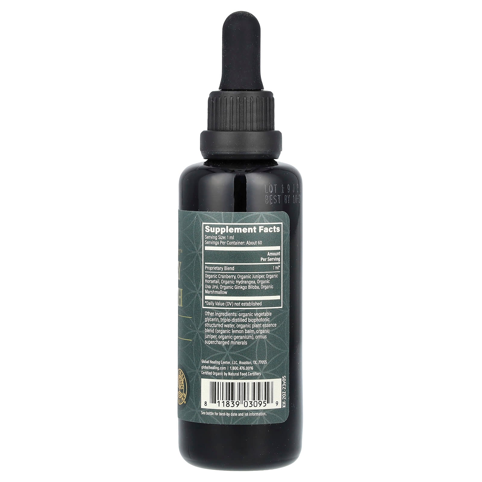 Global Healing, Raw Herbal Extract, Kidney Health, 2 fl oz (59.2 ml)