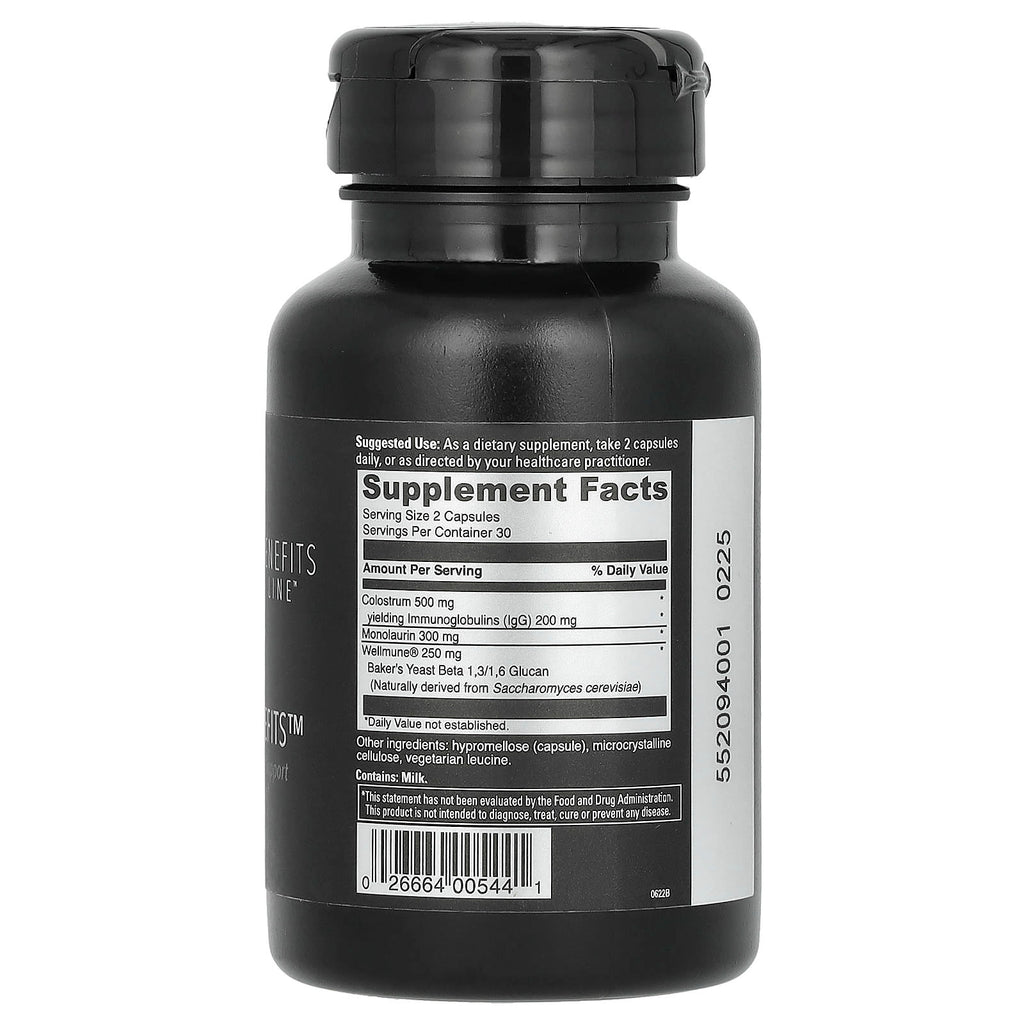 DaVinci Laboratories, Benefits Line, Immuno Benefits, 60 Capsules