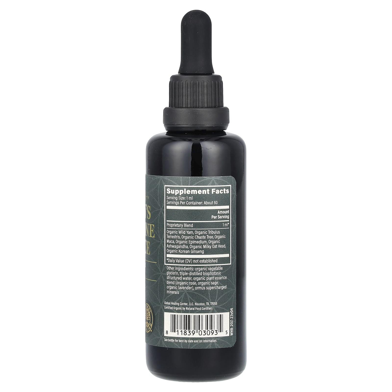 Global Healing, Raw Herbal Extract, Women's Hormone Balance, 2 fl oz (59.2 ml)