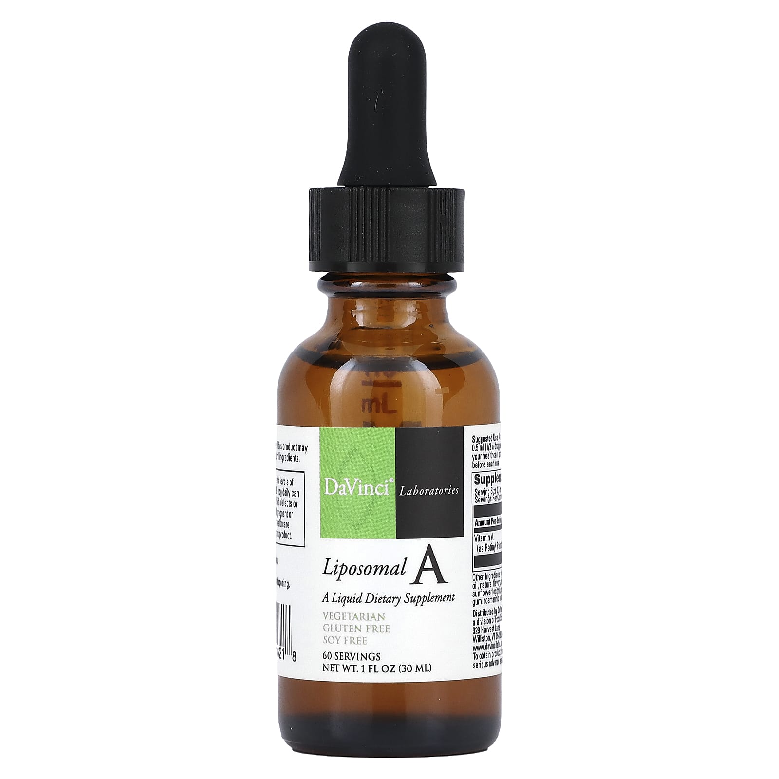 DaVinci Laboratories, Liposomal A , 1 fl oz (30 ml)