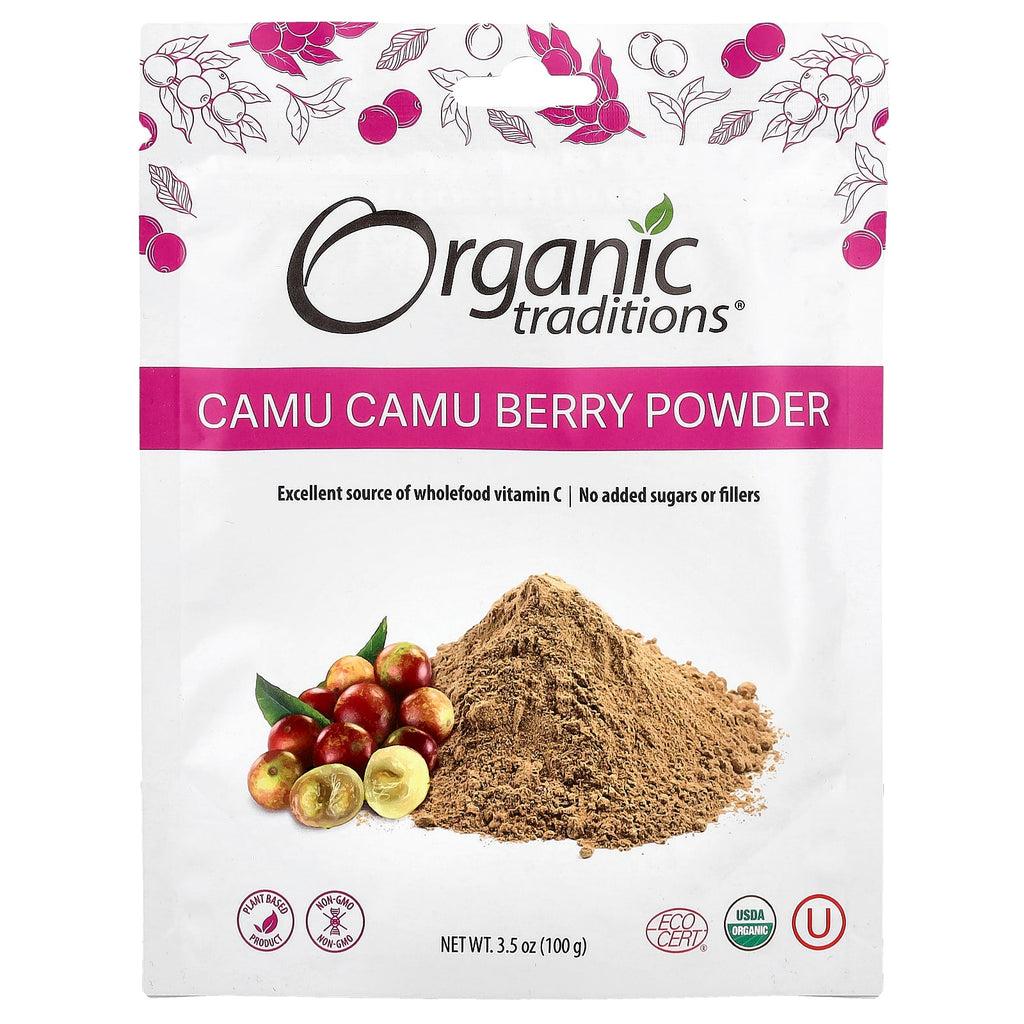 Organic Traditions, Camu Camu Berry Powder, 3.5 oz (100 g)