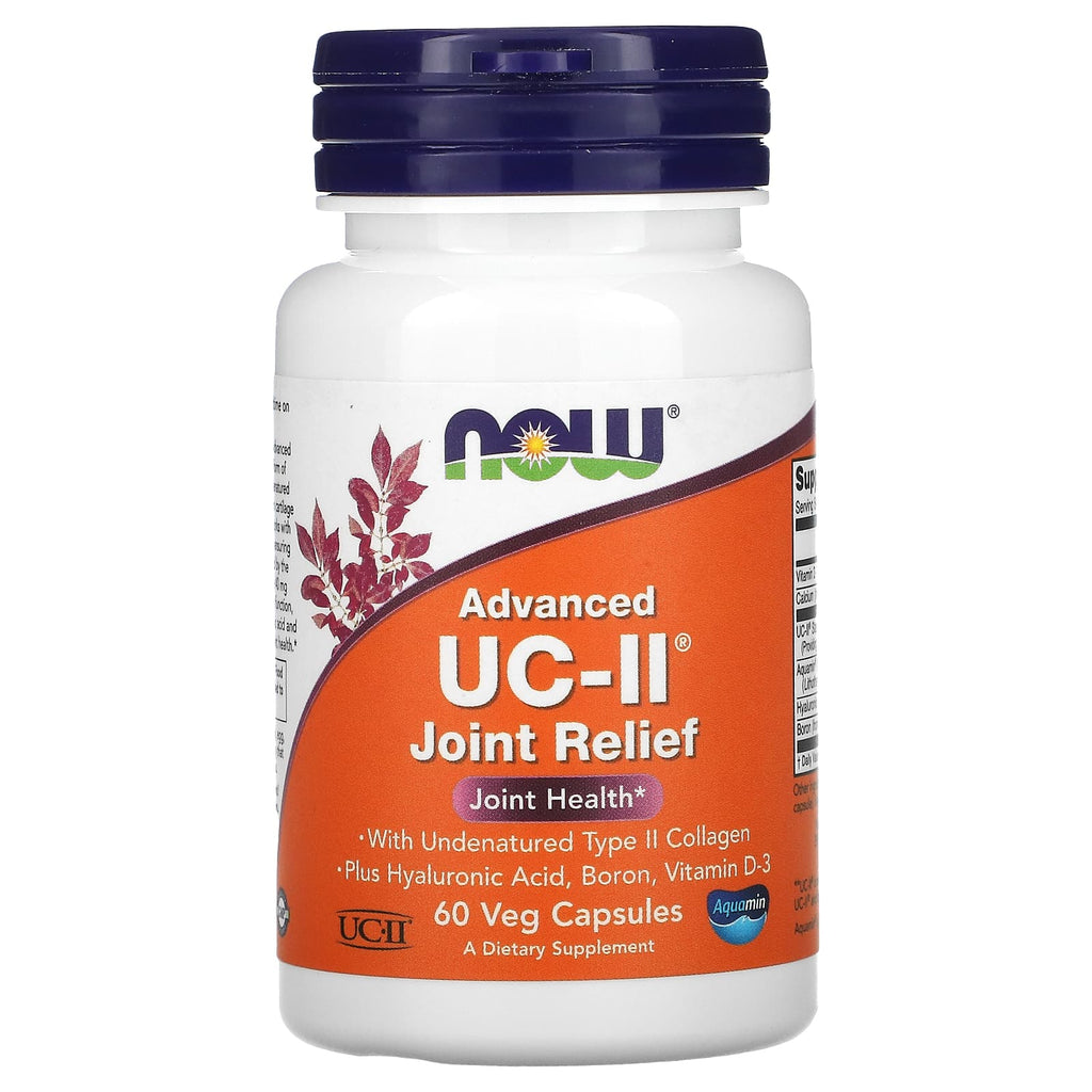 NOW Foods, Advanced UC-II® Joint Relief, 60 Veg Capsules