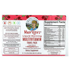 MaryRuth's, Liquid Morning Multivitamin Travel Pack, Raspberry, 16 Bottles, 1 fl oz (30 ml) Each
