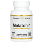 California Gold Nutrition, Melatonin, 3 mg, 90 Veggie Capsules