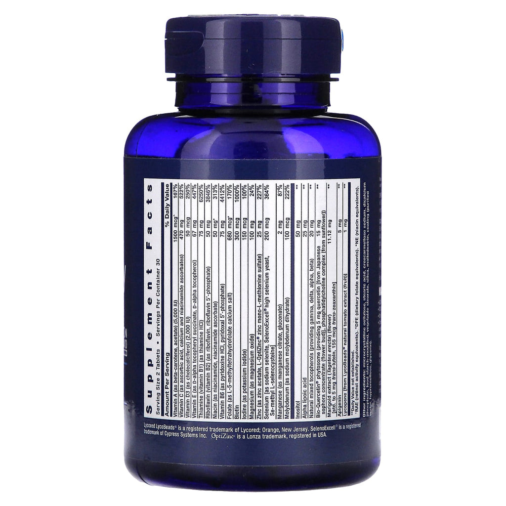 Life Extension, Two-Per-Day Multivitamin, V2, 60 Tablets