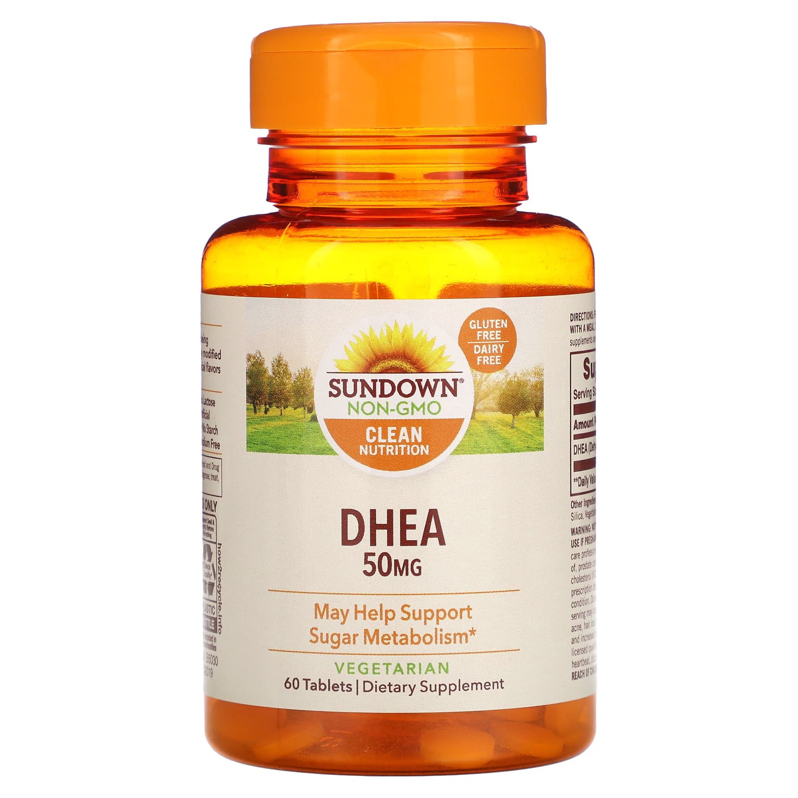 Sundown Naturals, DHEA, 50 mg, 60 Tablets 