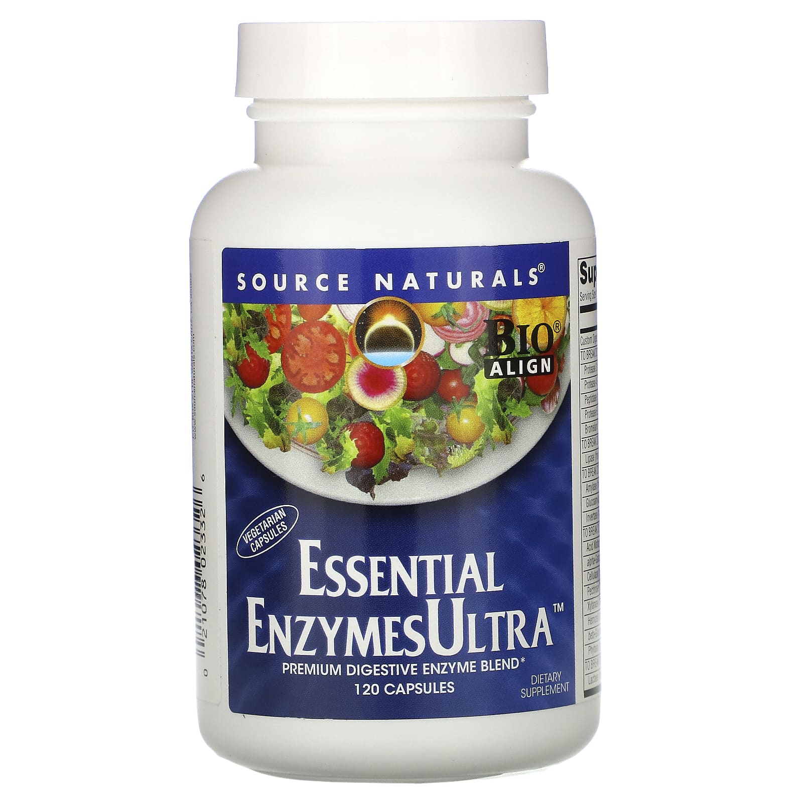 Source Naturals, Essential EnzymesUltra, 120 Capsules