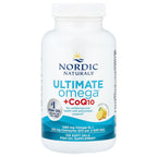Nordic Naturals, Ultimate Omega® + CoQ10, Lemon, 120 Soft Gels