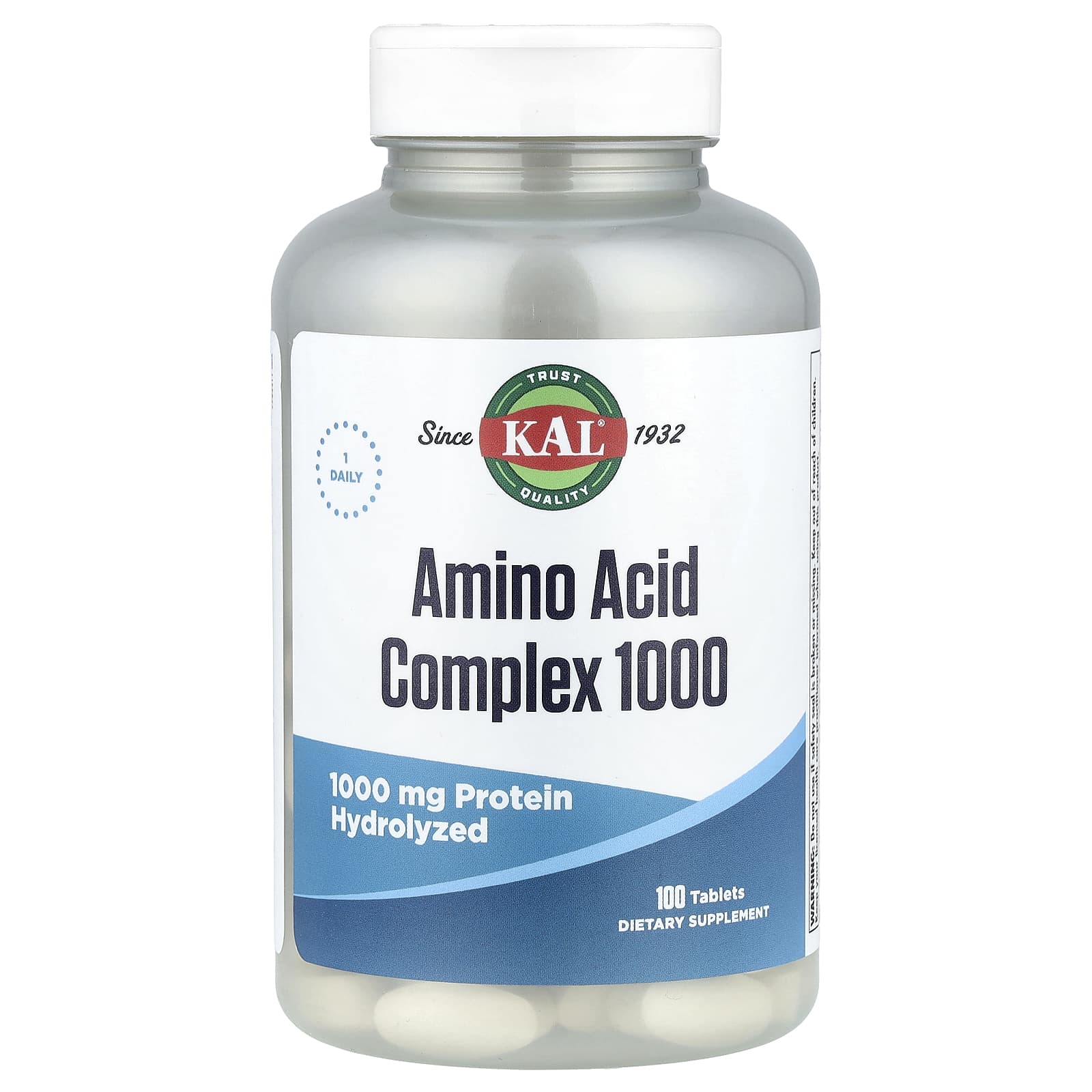 KAL, Amino Acid Complex 1000, 100 Tablets
