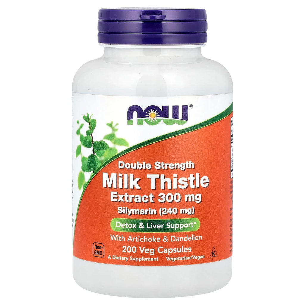NOW Foods, Milk Thistle Extract, 300 mg, 200 Veg Capsules