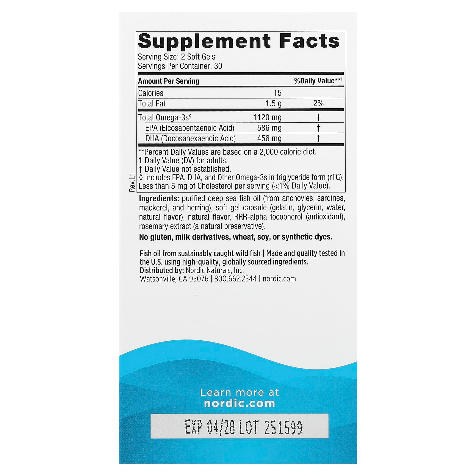 Nordic Naturals, Ultimate Omega® Minis, Strawberry, 60 Mini Soft Gels (560 mg per Soft Gel)