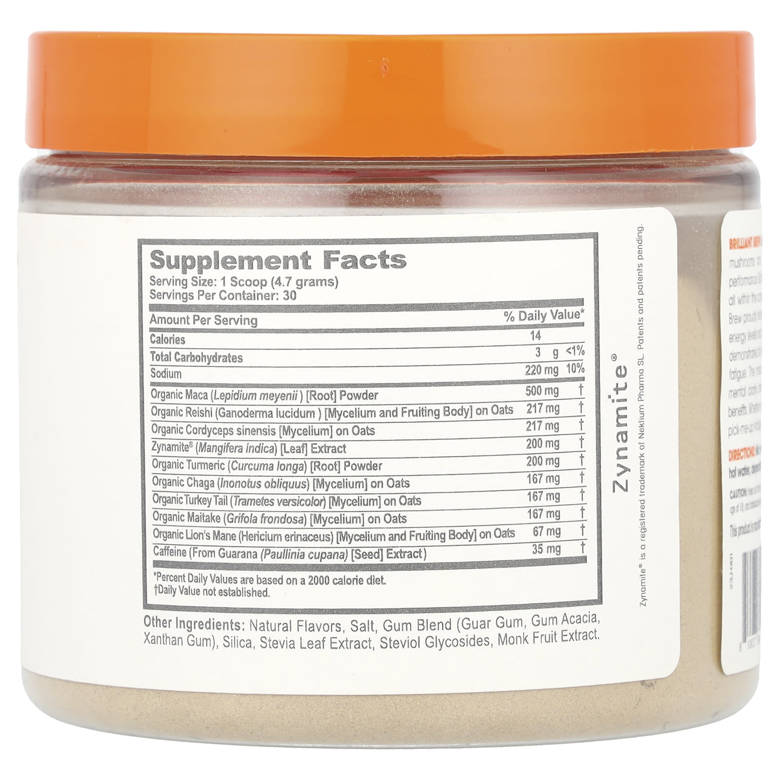 The Genius Brand, Brilliant Brew, Coffee Alternative, Salted Caramel, 5 oz (141 g)