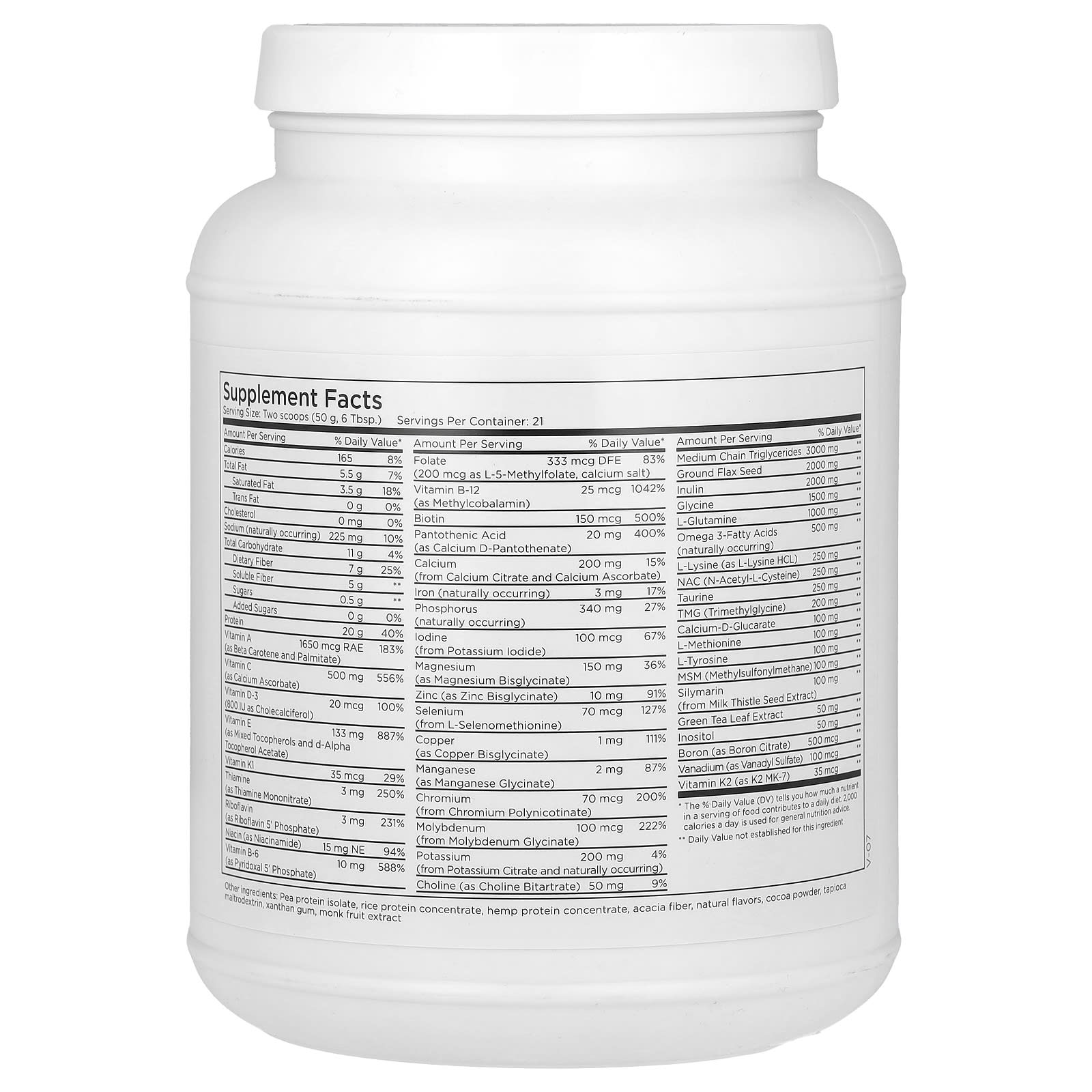 Metabolic Maintenance, Metabolic Detox Complete, Natural Chocolate, 2.3 lb (1.05 kg)