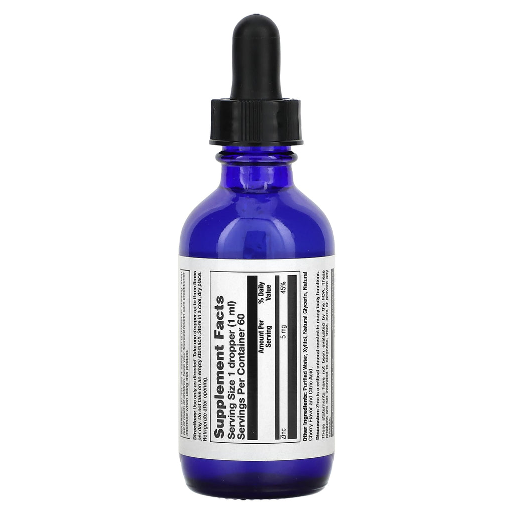 Nature's Life, Zinc Liquid Drops, Wild Cherry, 2 fl oz (59 ml)