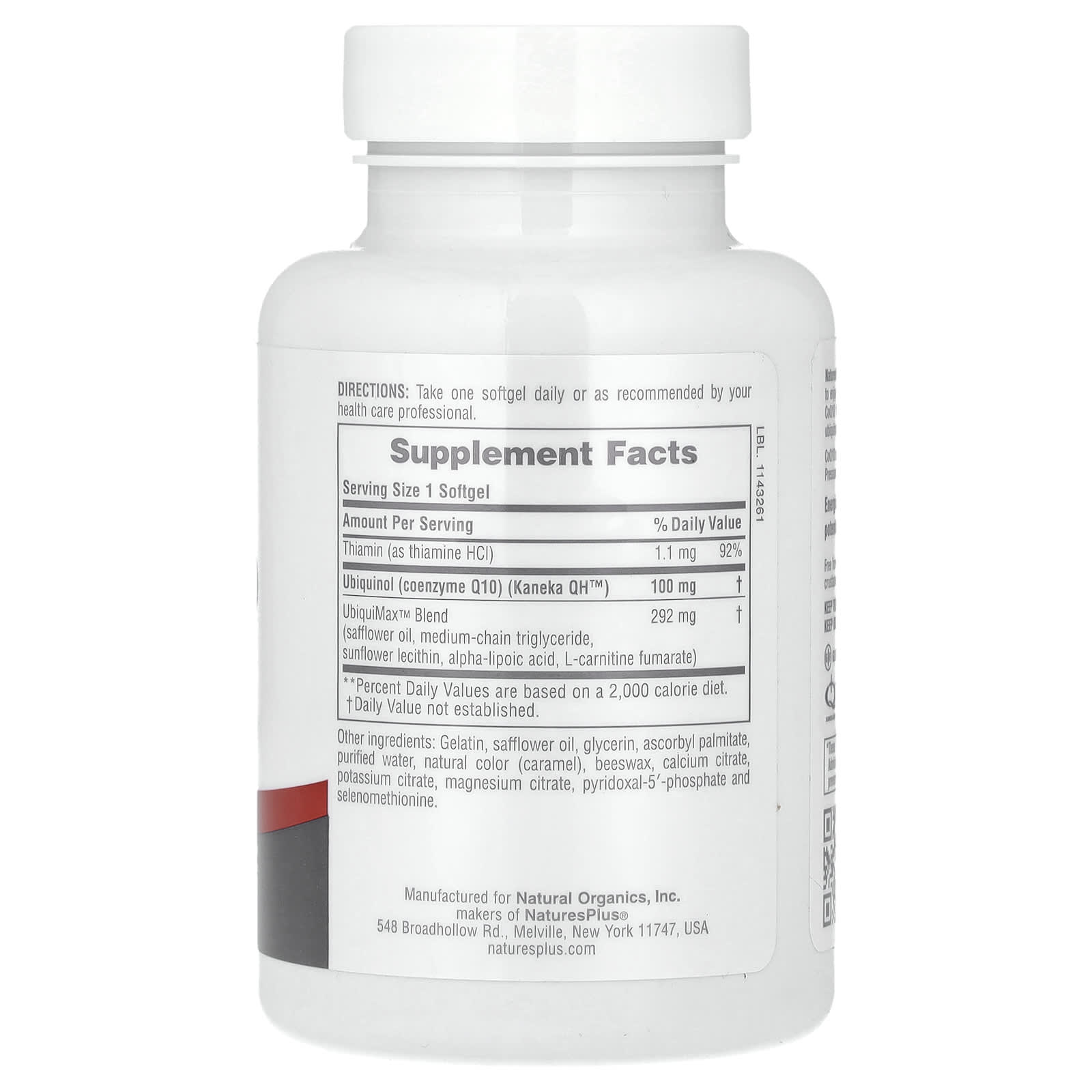 NaturesPlus, Beyond CoQ10 Ubiquinol, 100 mg, 60 Softgels