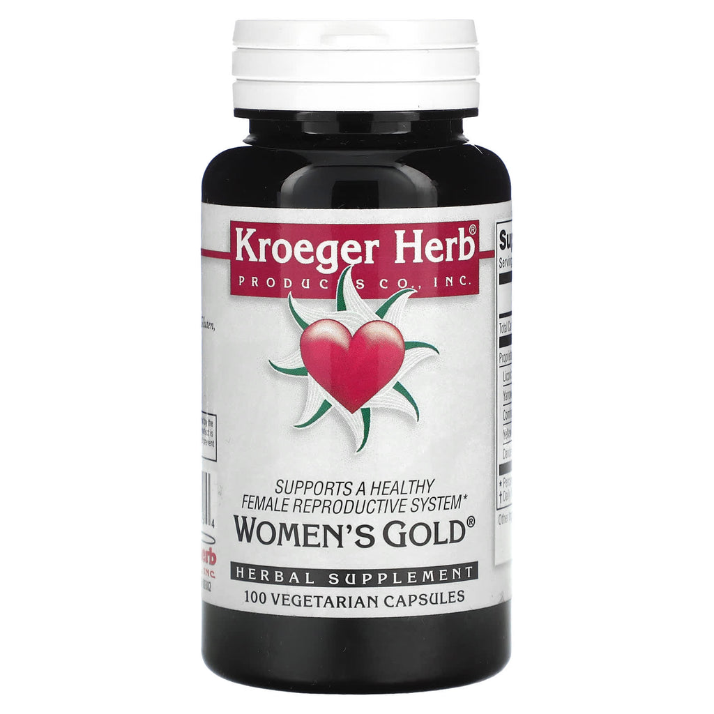 Kroeger Herb Co, Women's Gold, 100 Vegetarian Capsules
