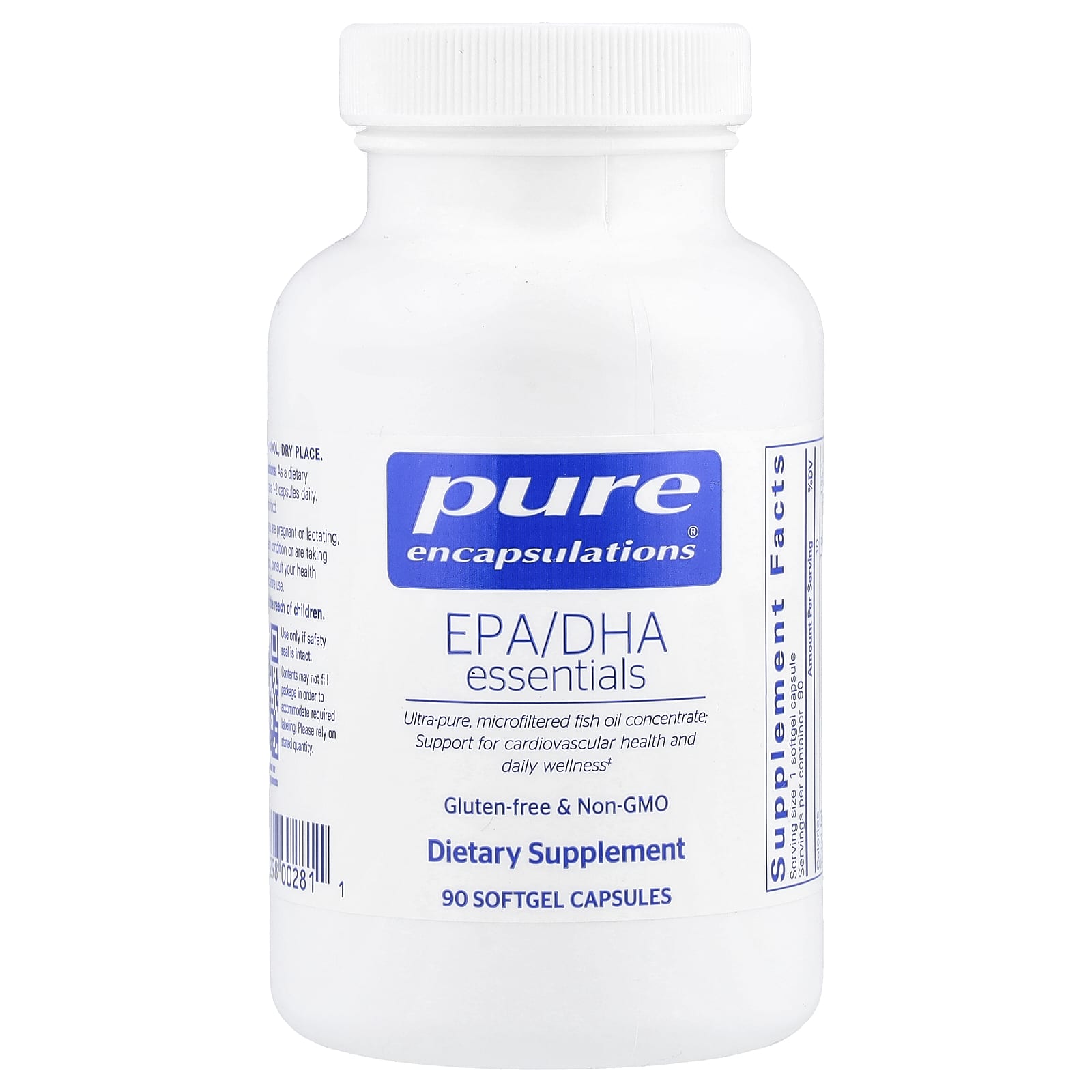 Pure Encapsulations, EPA/DHA Essentials, 90 Softgel Capsules