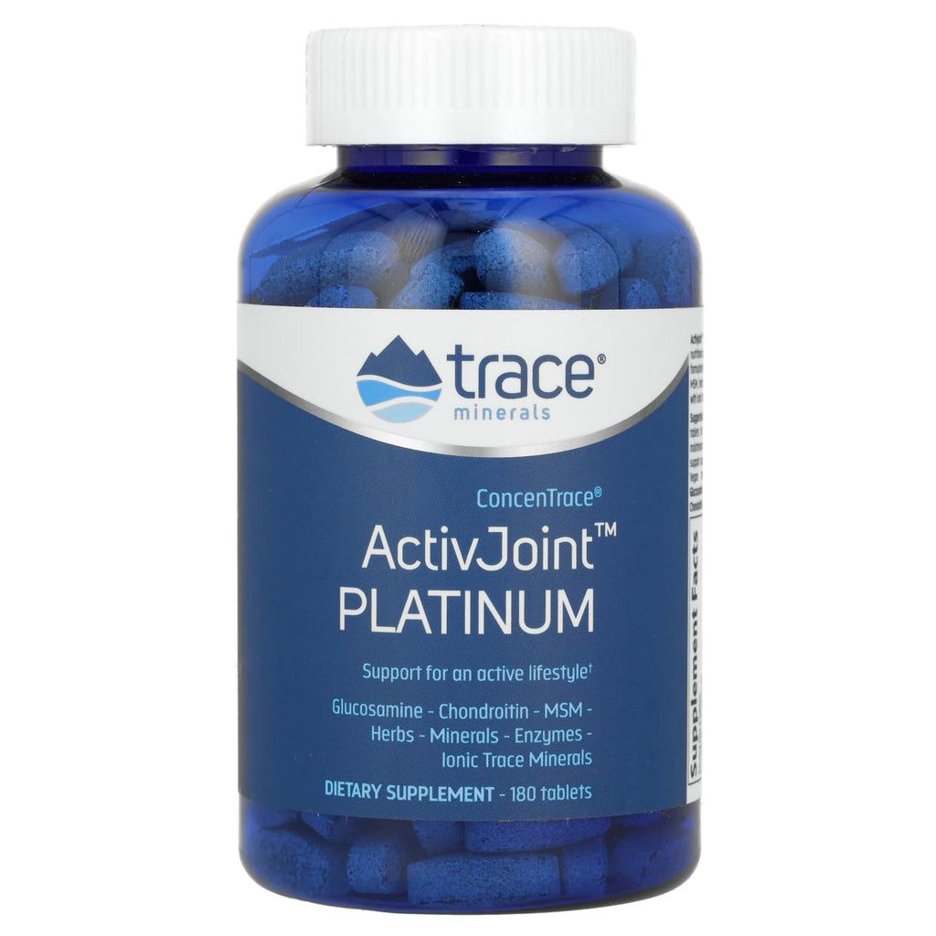 Trace, Concentrace, ActivJoint Platinum, 180 Tablets