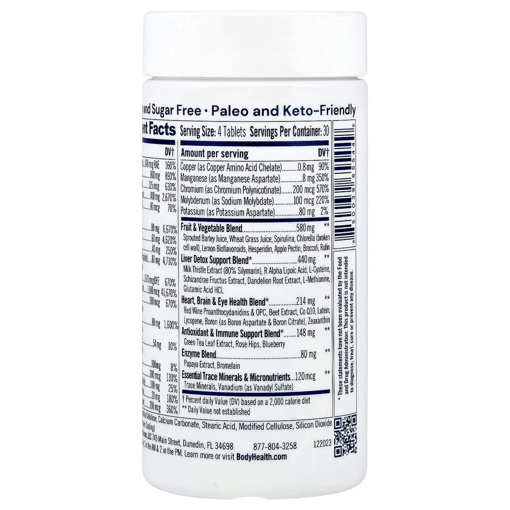 BodyHealth, Multi Complete™, 120 Tablets