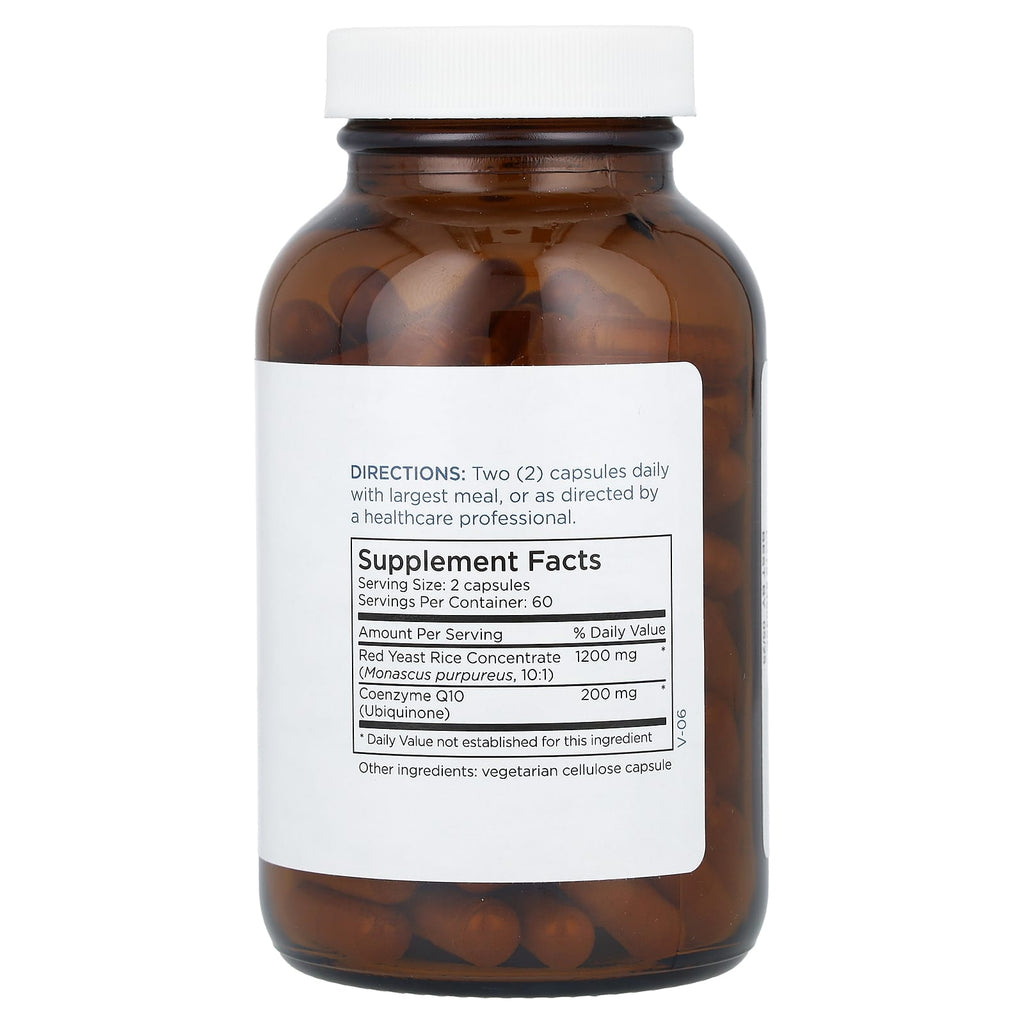 Metabolic Maintenance, Red Yeast Rice with CoQ10, 120 Capsules