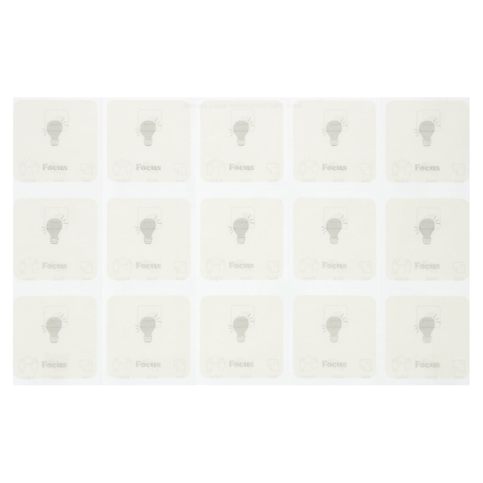 The Patch Brand, Focus Patch, 15 Clear Patches