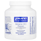 Pure Encapsulations, Betaine HCl Pepsin, 250 Capsules
