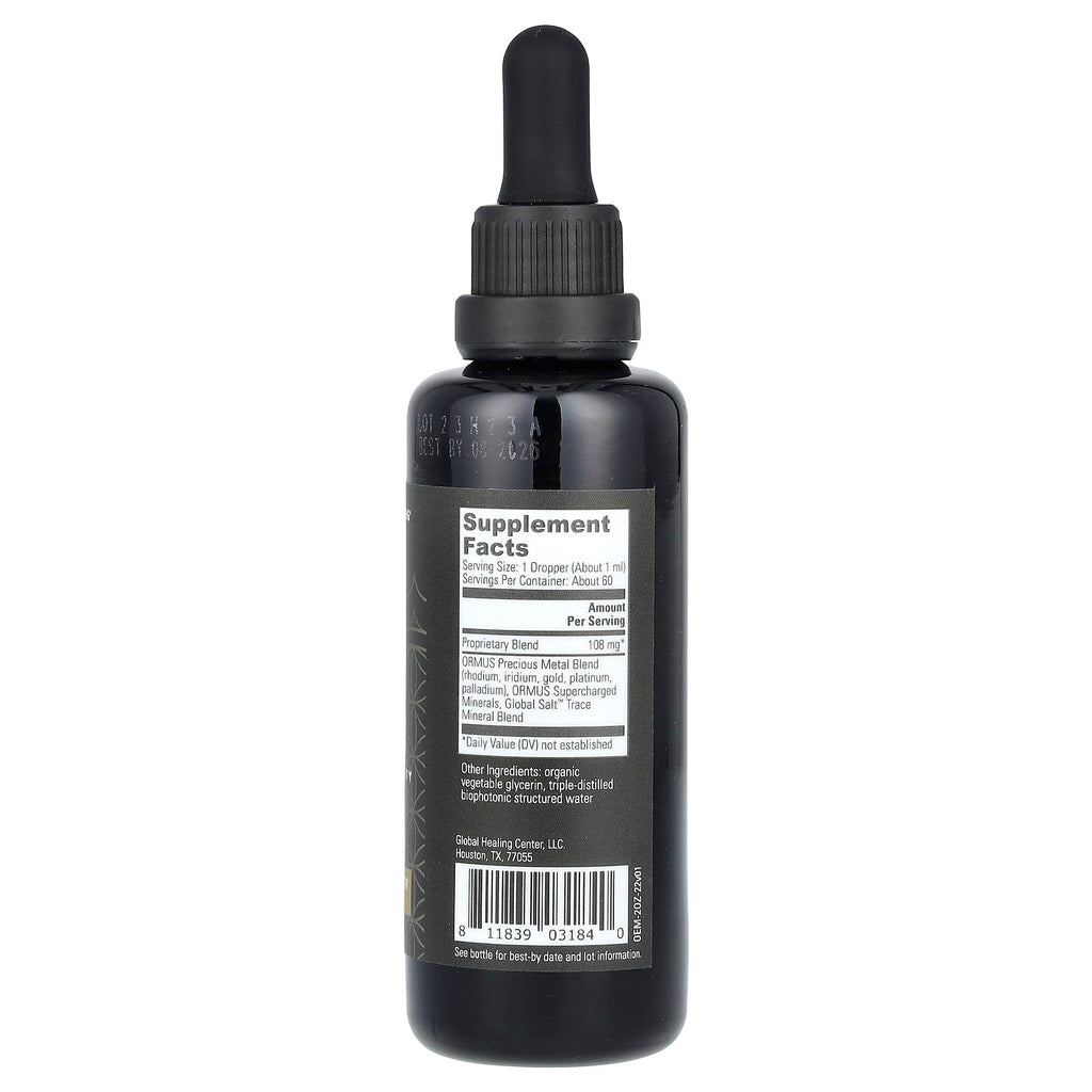 Global Healing, ORMUS Earth Minerals, 2 fl oz (59.2 ml)
