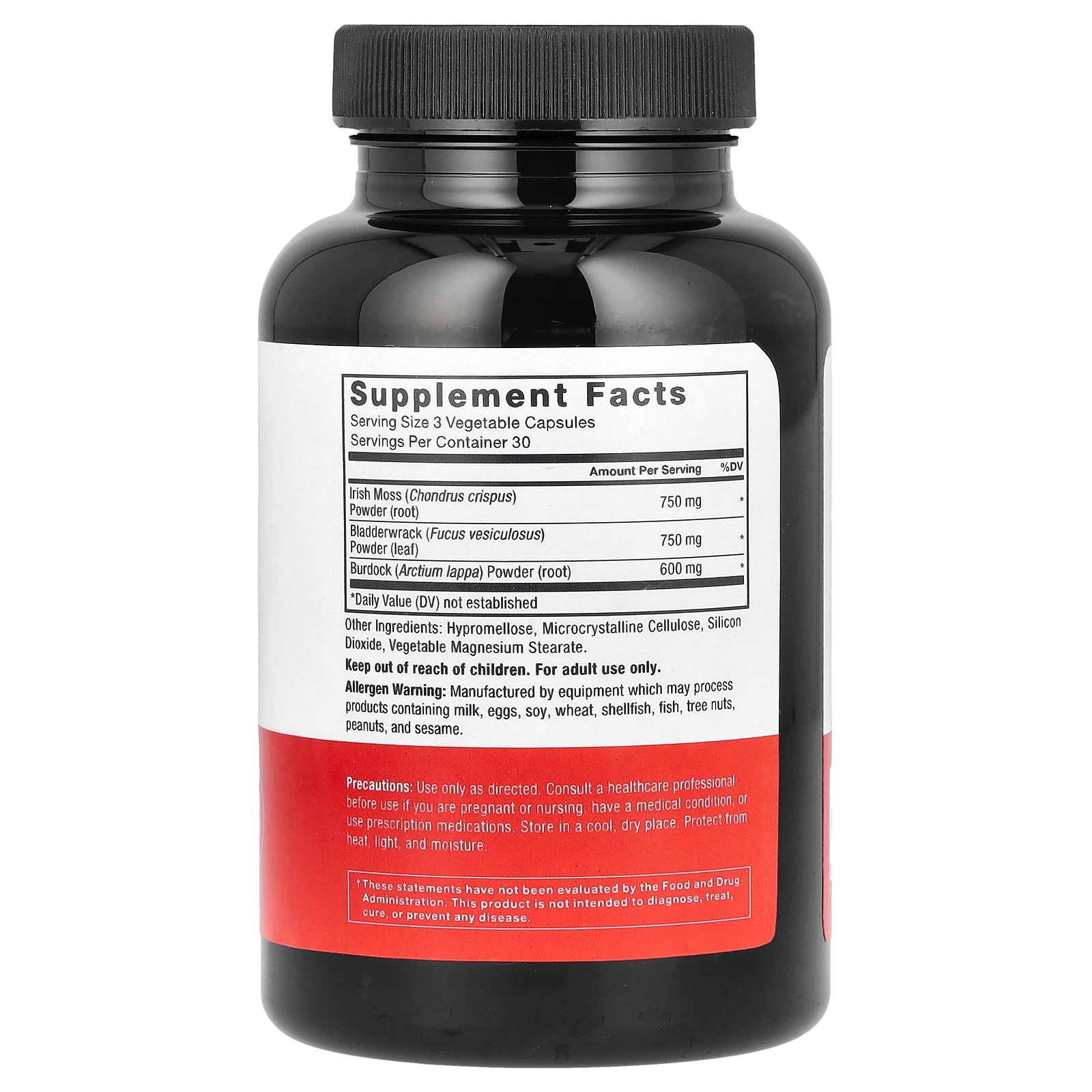 Force Factor, Irish Sea Moss Complex, 90 Vegetable Capsules