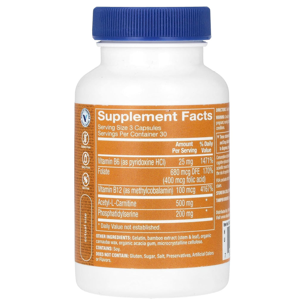 The Vitamin Shoppe, Brain Sharp, 90 Capsules