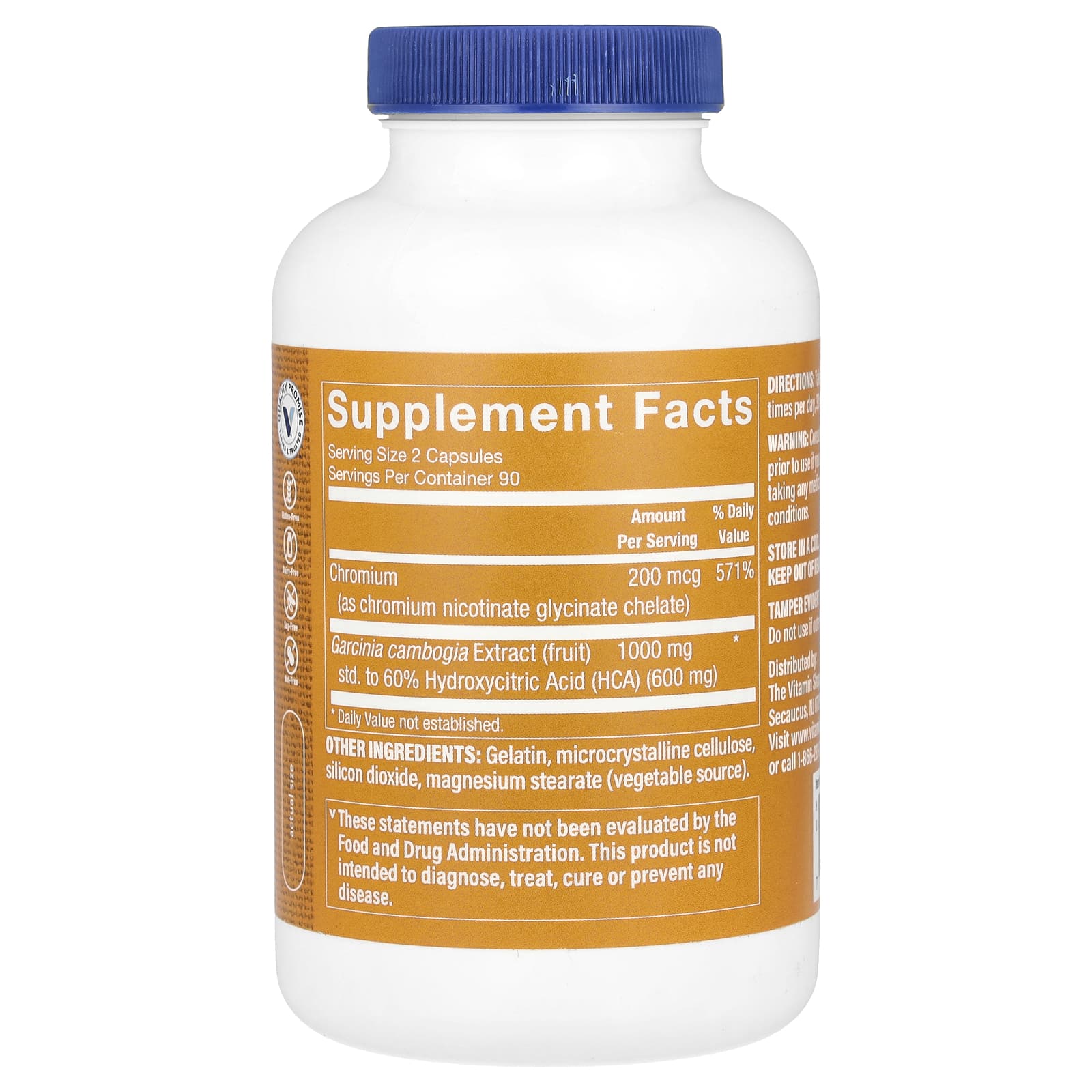 The Vitamin Shoppe, Garcinia Cambogia Extract, 180 Capsules