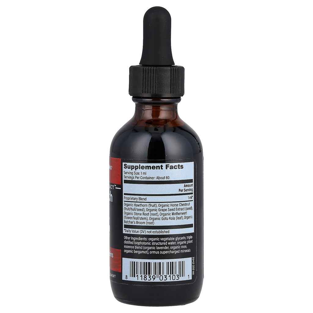 Global Healing, Raw Herbal Extract, Vein Health, 2 fl oz (59.2 ml)