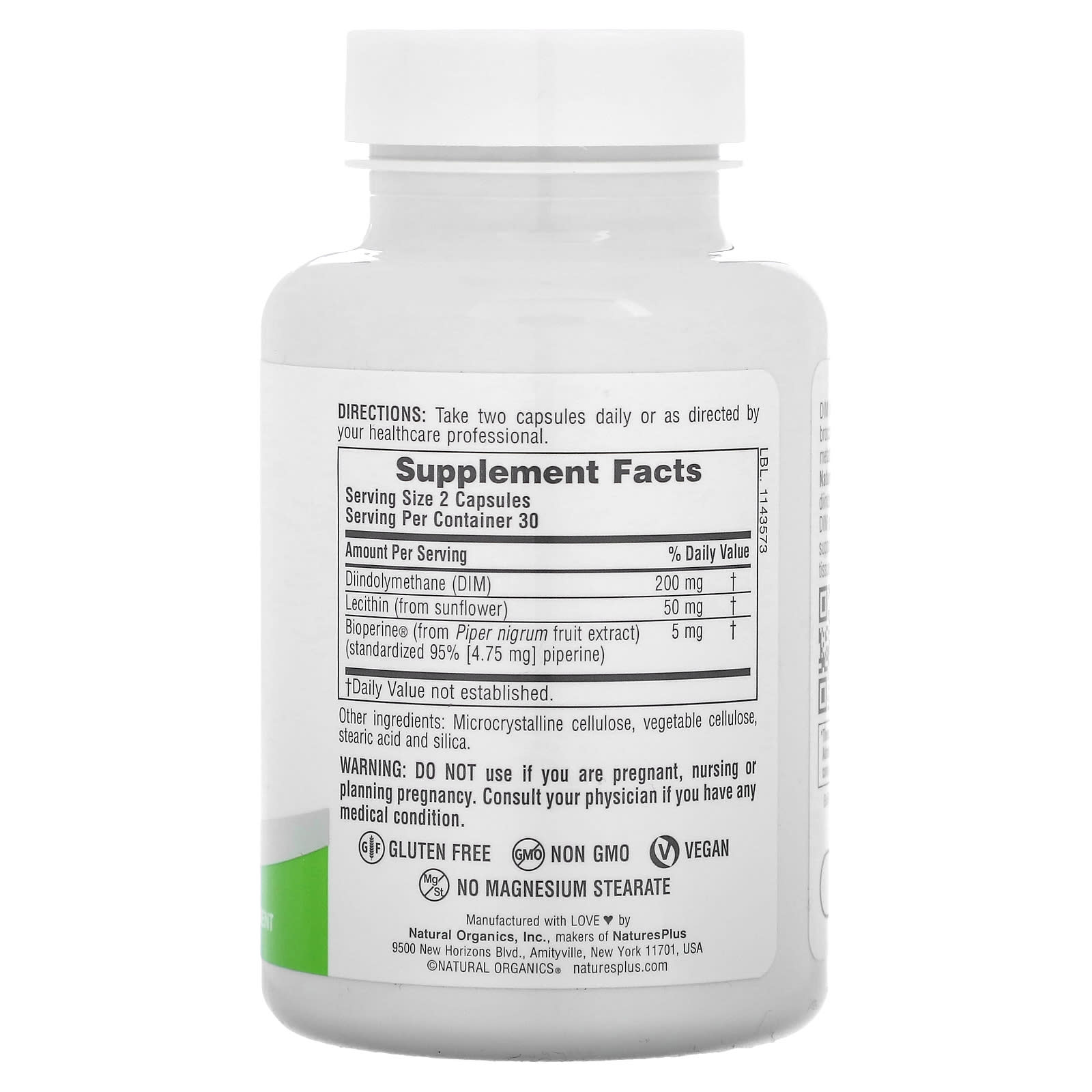 NaturesPlus, Pro Dim 200, 60 Capsules